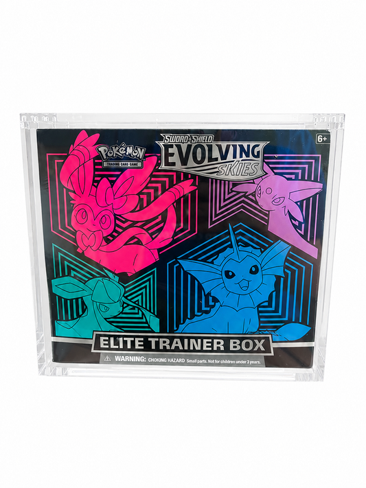 Acrylic ETB Protector Case for Pokémon Elite Trainer Boxes
