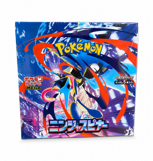 Booster Box Pokemon Japanese Ninja Spinner (Japanese version of Chaos Rising)