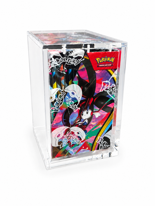 Premium Acrylic Booster Box Case for Pokémon Sealed Boxes