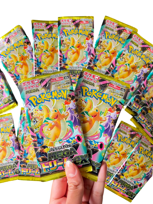 Pokemon Mega Dream ex Booster Packs (2 Packs) for $30,00 Japanese Sealed